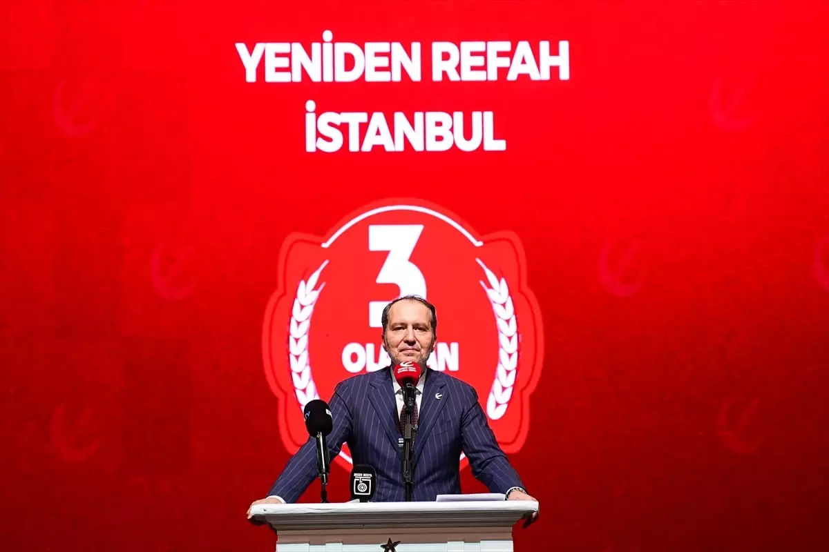 Yeniden Refah Partisi İddialı Hedeflerini Açıkladı