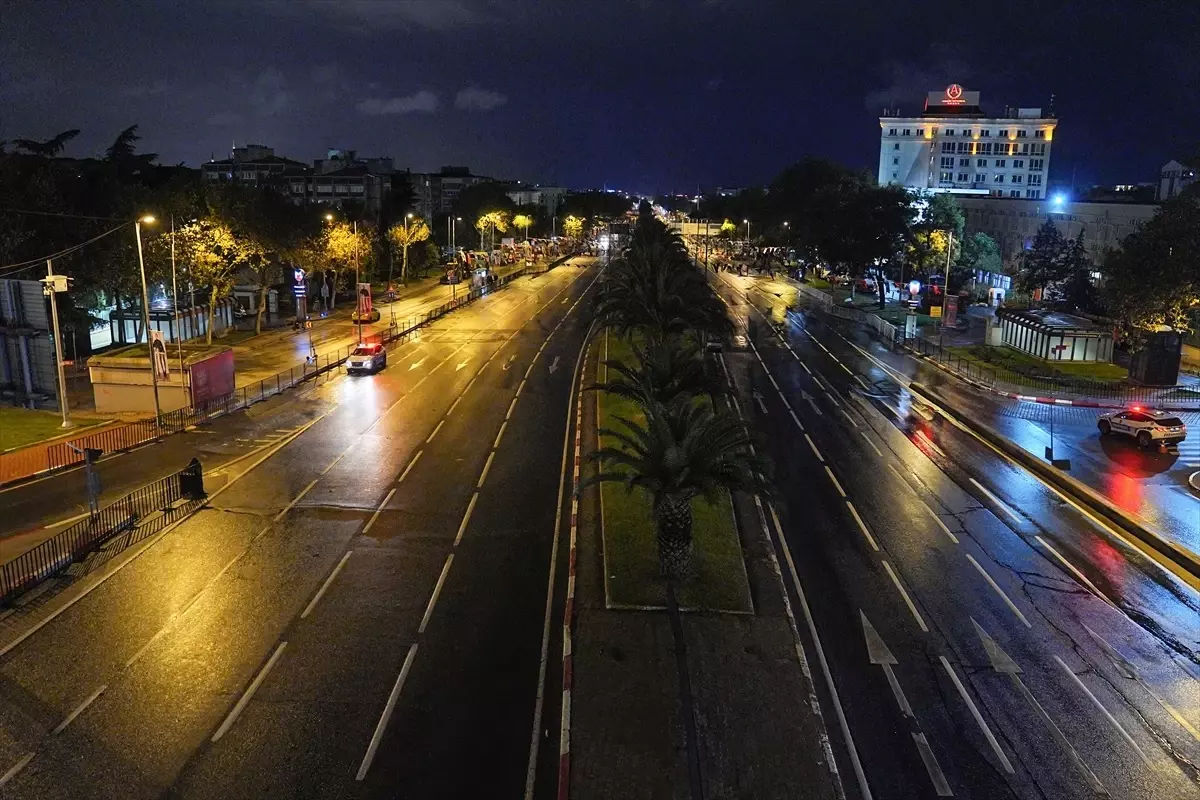 İstanbul'da Cumhuriyet Bayramı Töreni İçin Trafik Düzenlemeleri
