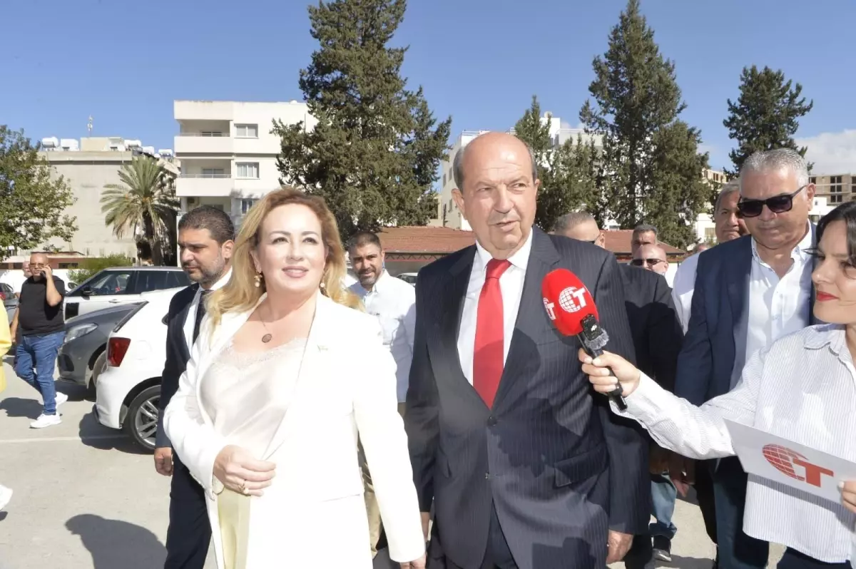 KKTC Cumhurbaşkanı Ersin Tatar, Oyunu Kullandı