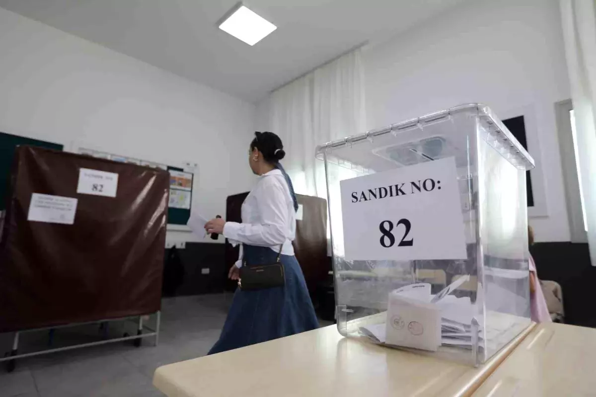 KKTC'de Cumhurbaşkanlığı Seçiminde Oy Verme İşlemi Sona Erdi