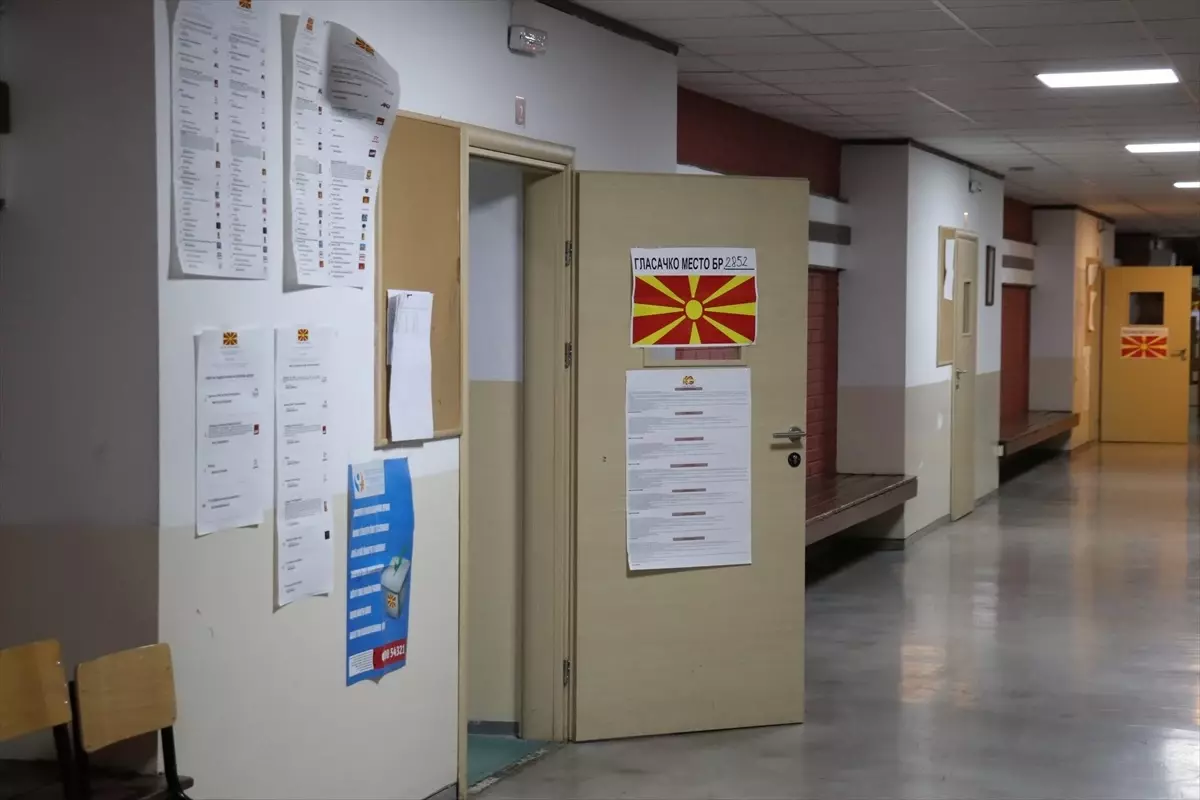 Kuzey Makedonya'da Yerel Seçimler Başladı