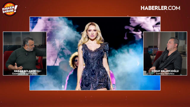 Magazin Bahane'de, Hadise ve Sinan Akçıl arasında 'Düm Tek Tek' gerilimi konuşuldu