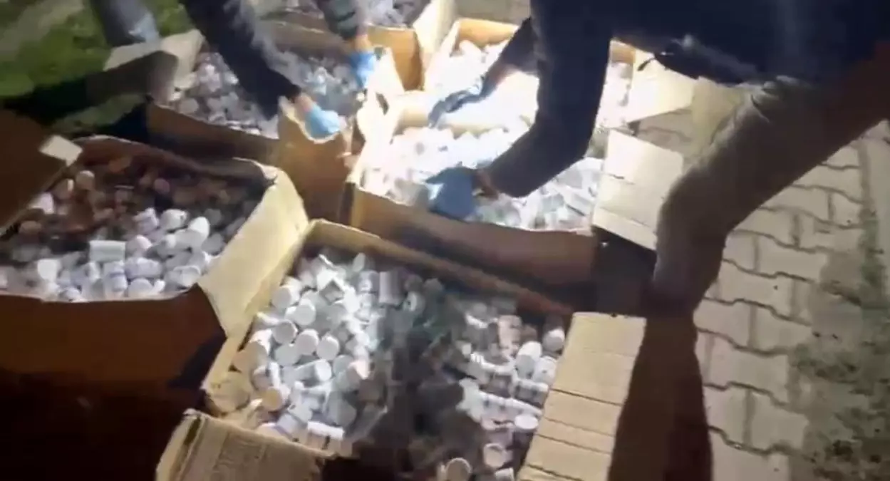 Samsun'da Uyuşturucu Operasyonu: 153 Bin Hap Ele Geçirildi