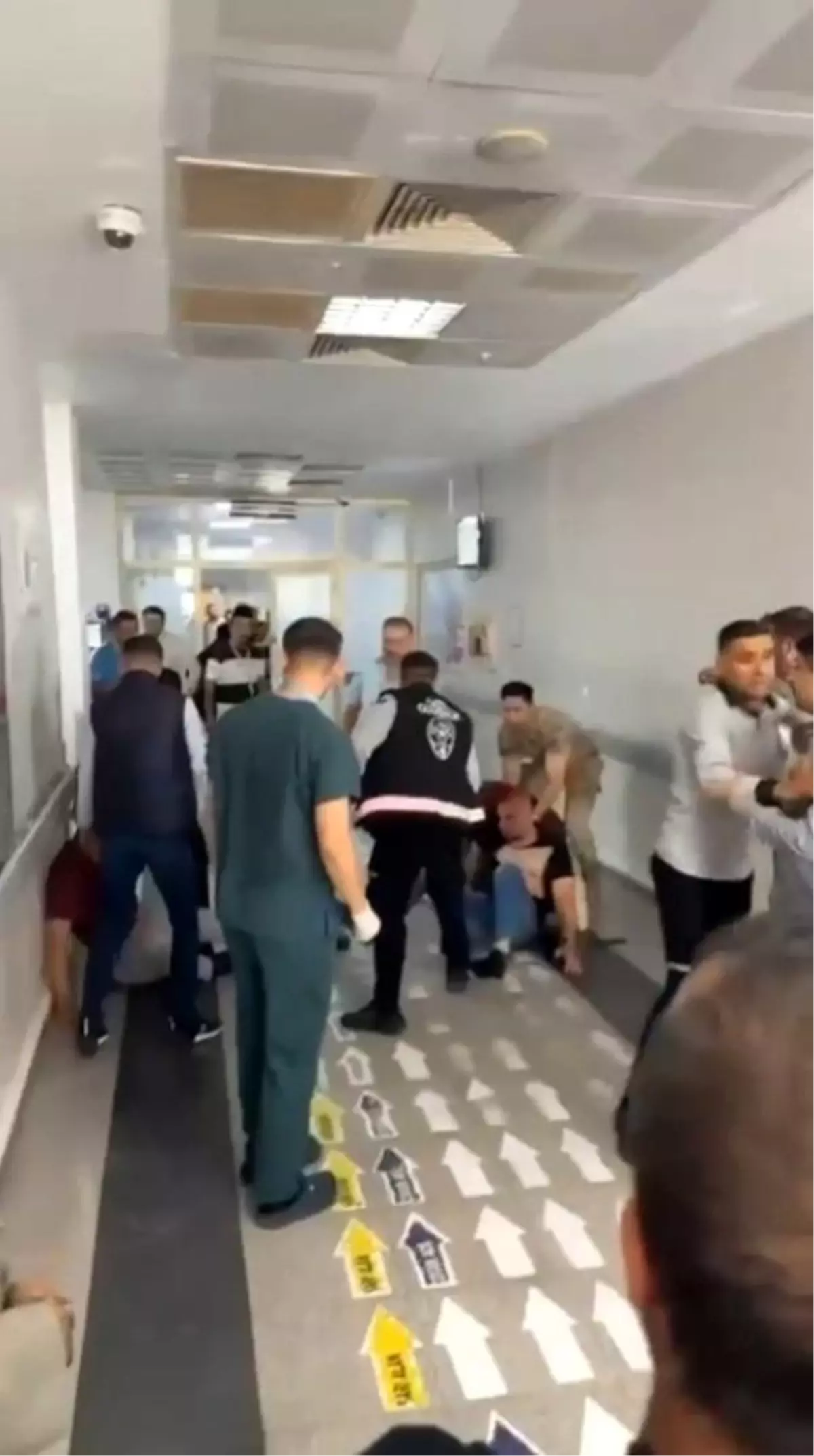 Viranşehir Devlet Hastanesi'nde Husumet Kavgası