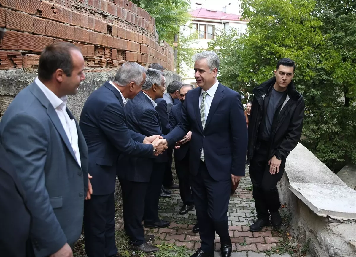 Hasan Basri Yalçın Kastamonu'da Ziyaretlerde Bulundu