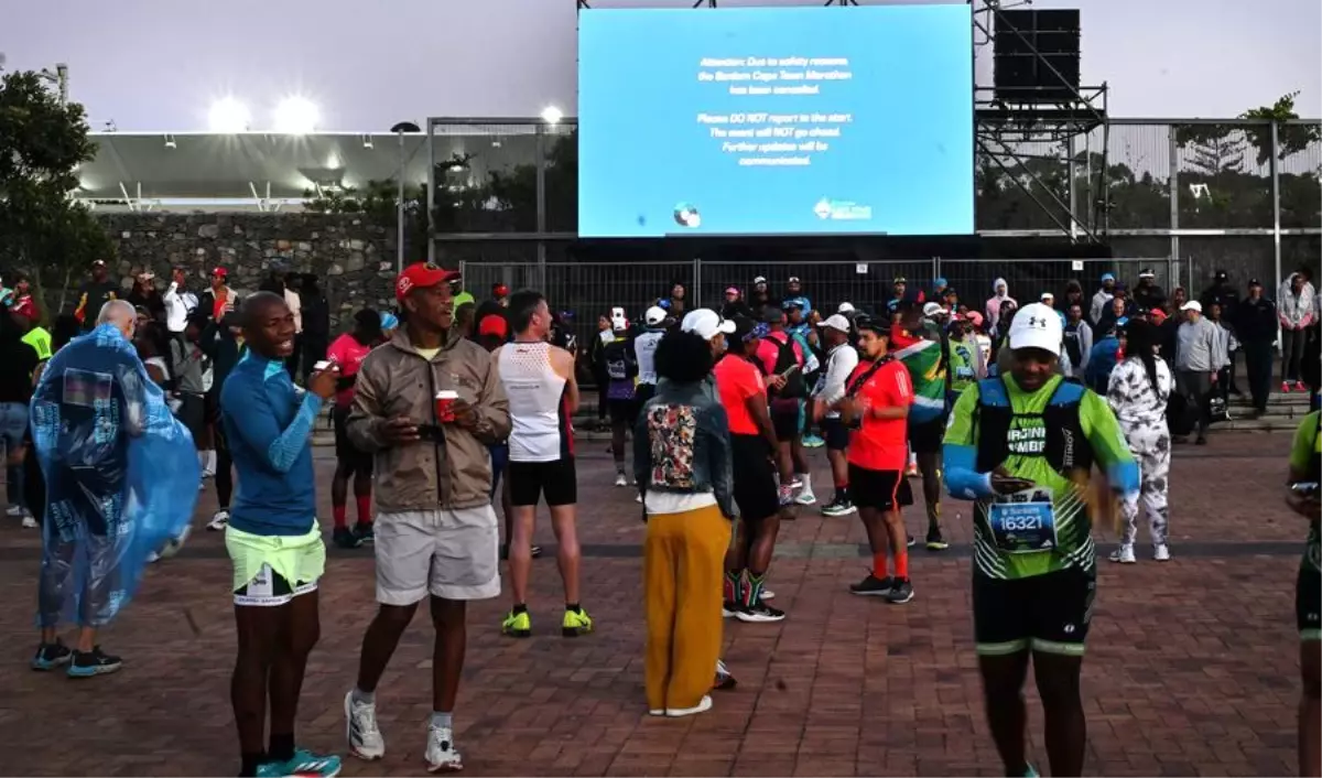 2025 Cape Town Maratonu Şiddetli Rüzgar Nedeniyle İptal Edildi