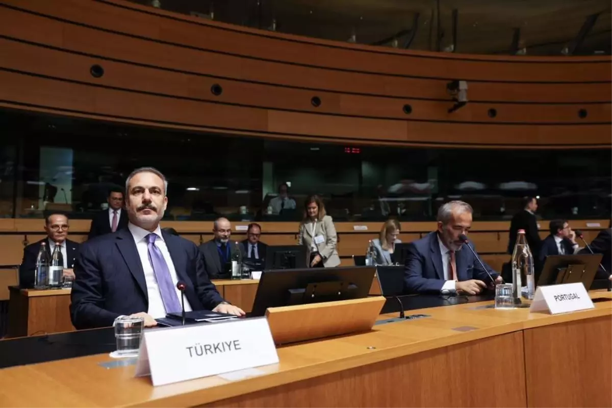 Bakan Fidan, AB Dış İlişkiler Konseyi Bakanlar Toplantısı'na katıldı
