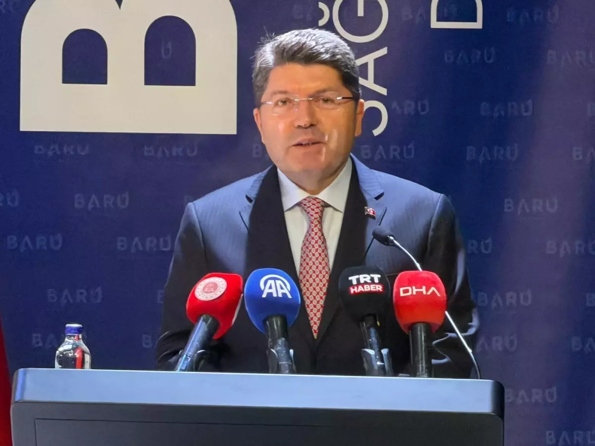 Adalet Bakanı Tunç: 'Gazze'de insanlık dramı yaşanıyor'