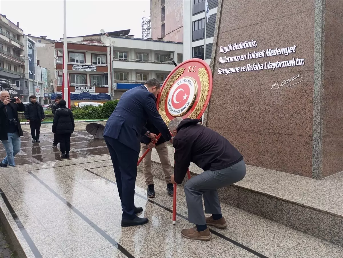 Çarşamba'da Muhtarlar Günü Etkinliklerle Kutlandı