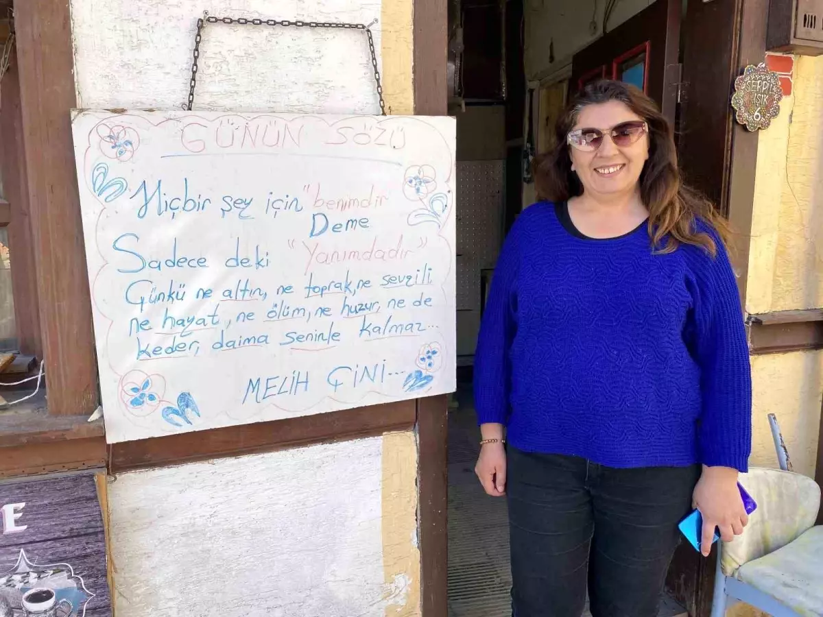 Çini Ustası Serpil Işık'ın Anlam Dolu Mesajı