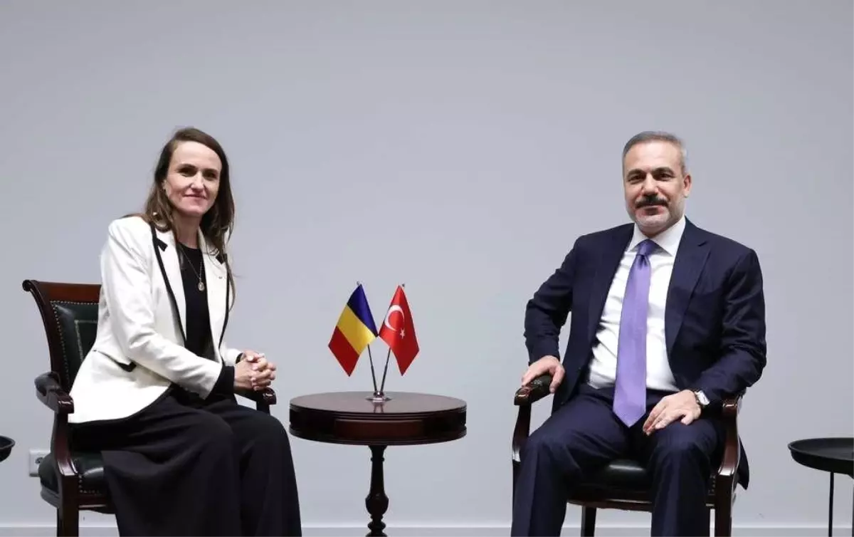 Dışişleri Bakanı Hakan Fidan, Lüksemburg'da Romanya Dışişleri Bakanı ile Görüştü