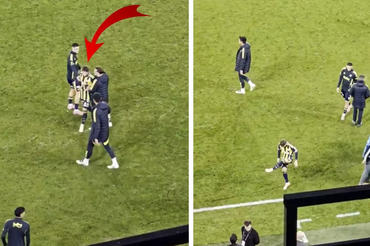 Fenerbahçe taraftarını çıldırtan futbolcudan maç sonuna damga vuran hareket
