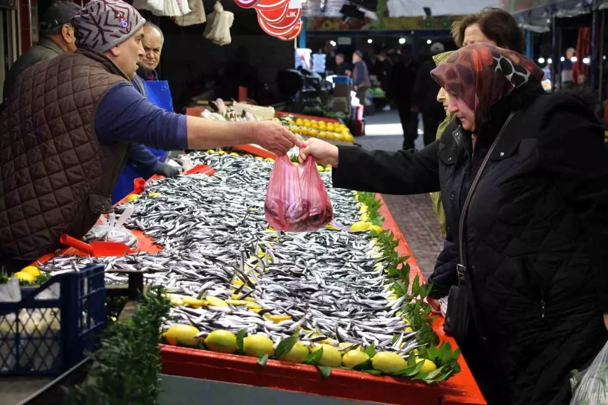 Bolu'da Hamsi Fiyatı 250 Liradan 150 Liraya Düştü