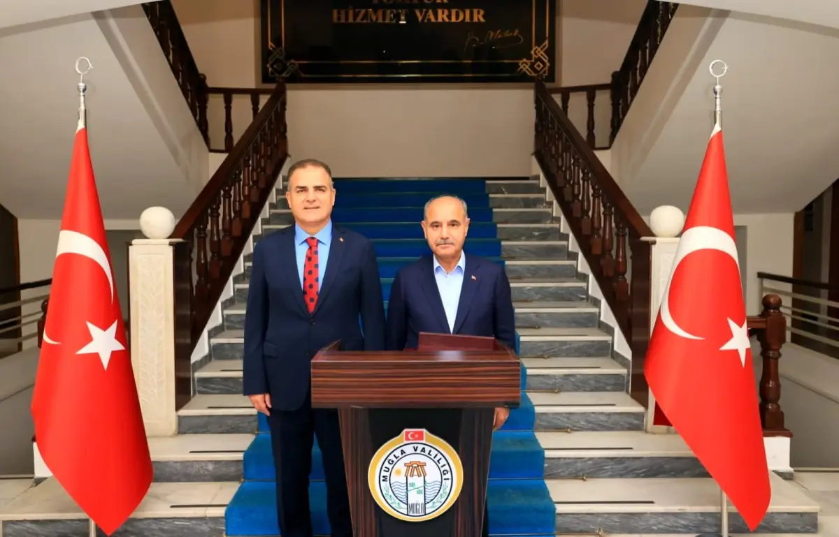 İçişleri Bakan Yardımcısı Aktaş, Muğla Valisi'ni Ziyaret Etti