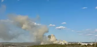 Gebze'de Ahşap Fabrikasında Yangın Kontrol Altına Alındı