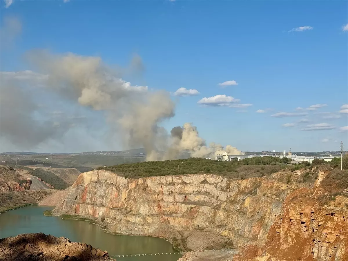 Gebze'de Ahşap Fabrikasında Yangın Kontrol Altına Alındı