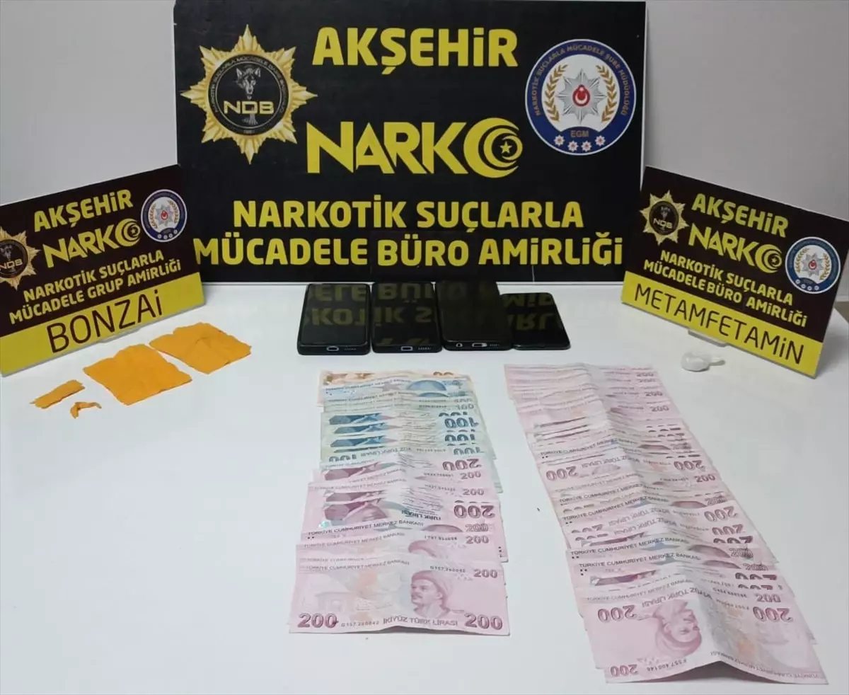 Akşehir'de Uyuşturucu Operasyonu: 12 Gözaltı