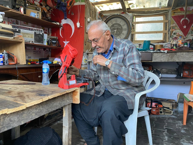 The bad neighbor made him both a tractor and a shop owner