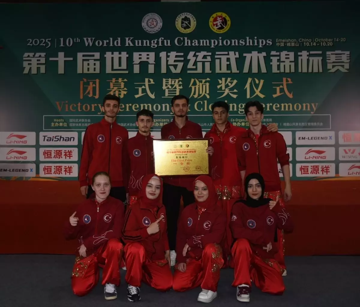 Milli Kung Fu Takımı Dünya Şampiyonu Oldu