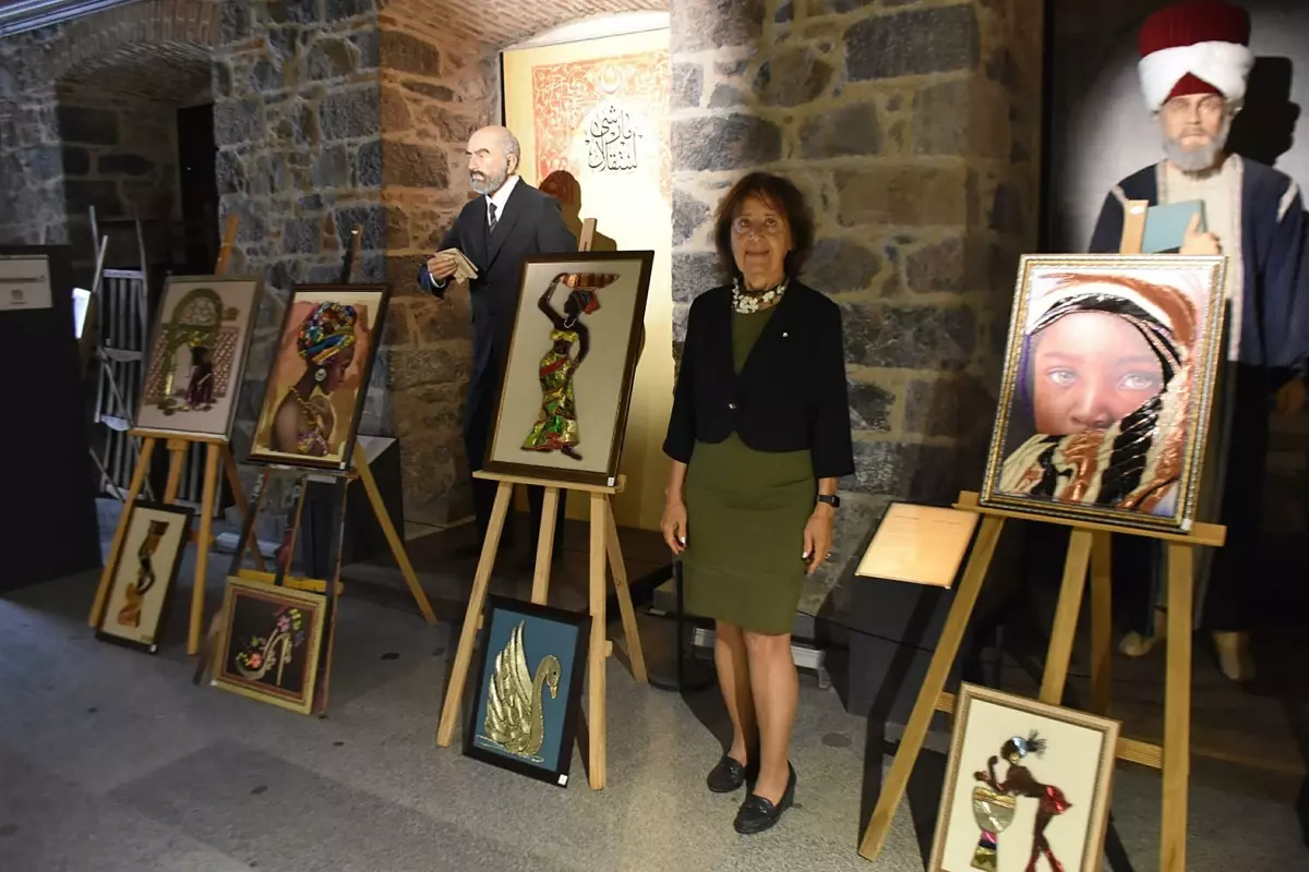 Emekli Öğretmenden Filografi Sergisi: 'Çivi ile Telin Aşkı'