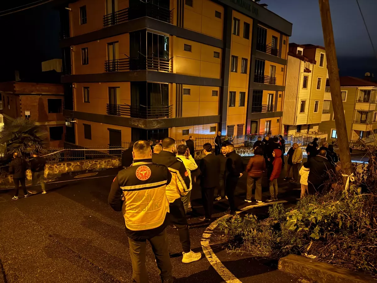 Ordu'da Binalardaki Çatlaklar Nedeniyle Tahliye ve Mühürleme İşlemi