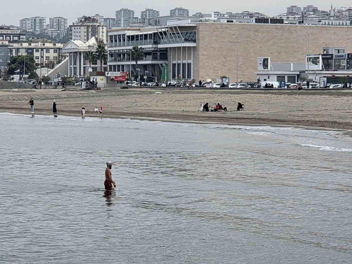 Samsun'da Ekim Ayında Deniz Keyfi