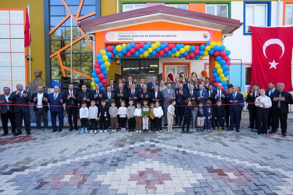 Bursa'da TOBB Anaokulları Açılış Töreni Gerçekleşti