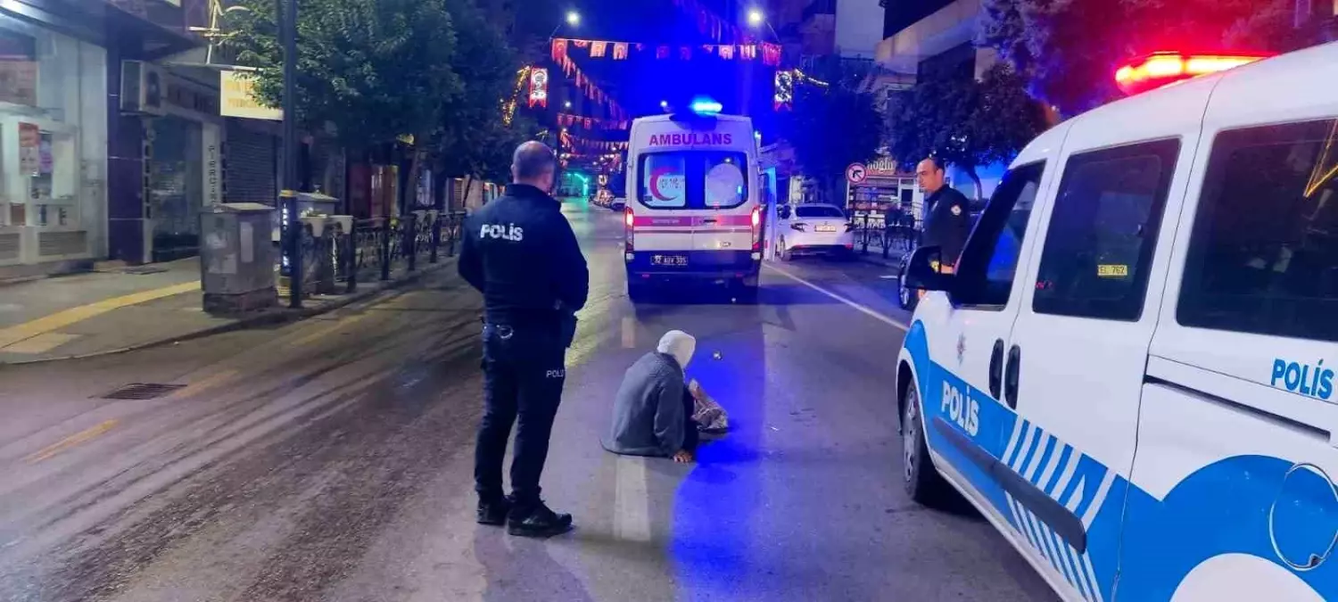 Isparta'da Trafik Kazası: Yaşlı Kadın Yaralandı