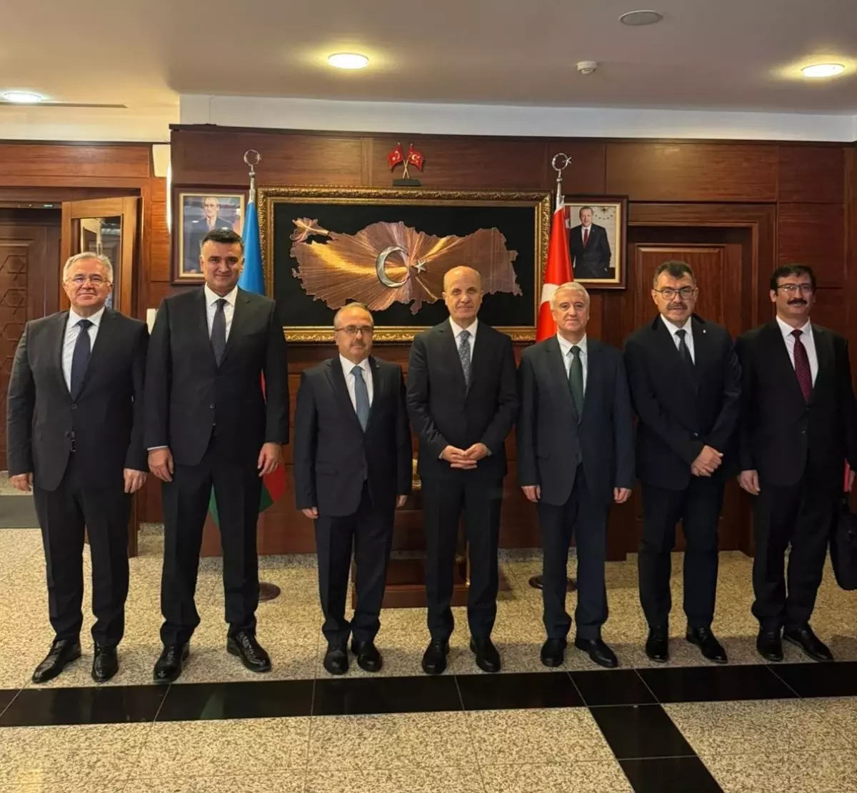YÖK Başkanı Erol Özvar, Azerbaycan'da Büyükelçiliği Ziyaret Etti