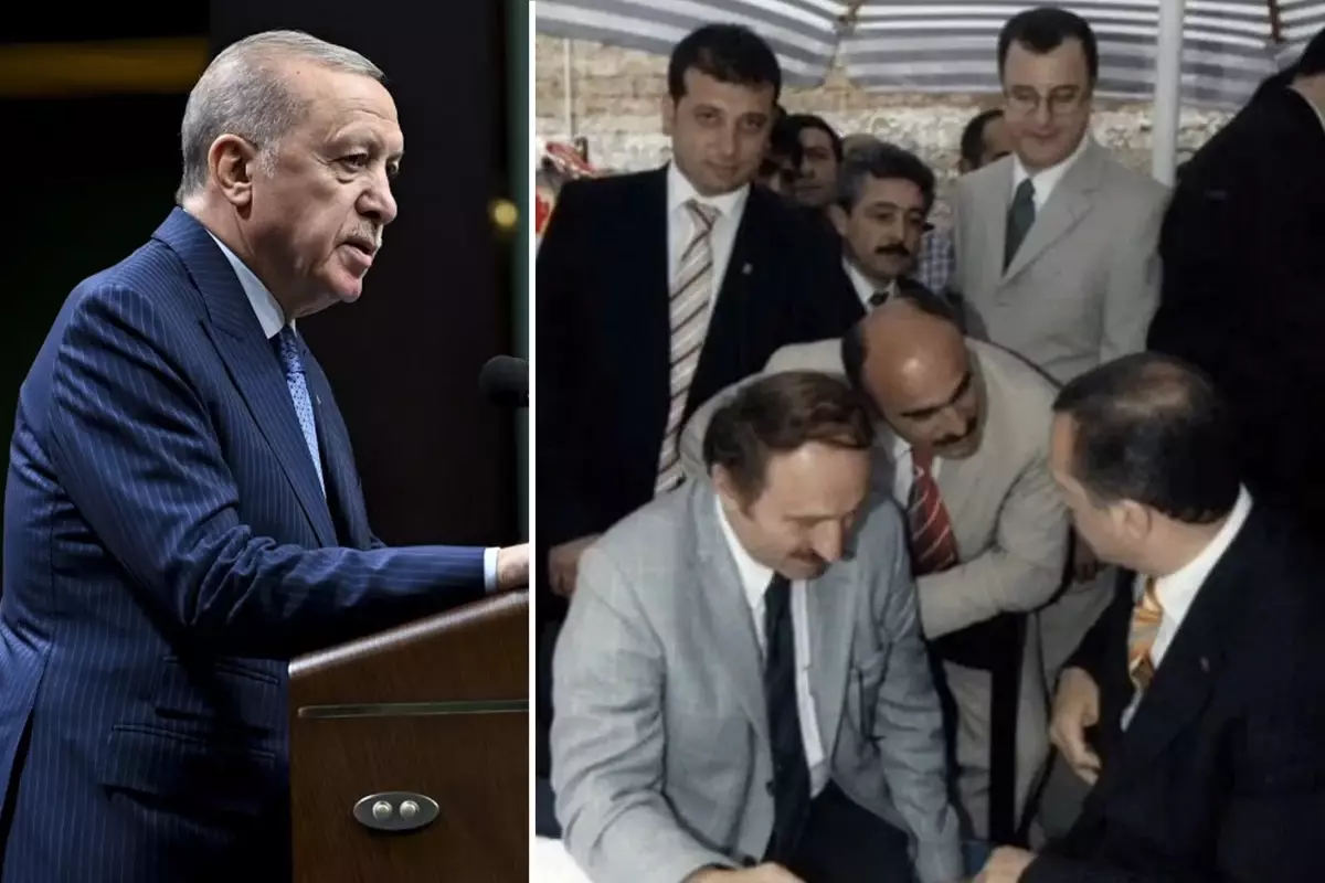 23 yıl sonra ortaya çıktı! Cumhurbaşkanı Erdoğan ve Ekrem İmamoğlu aynı karede
