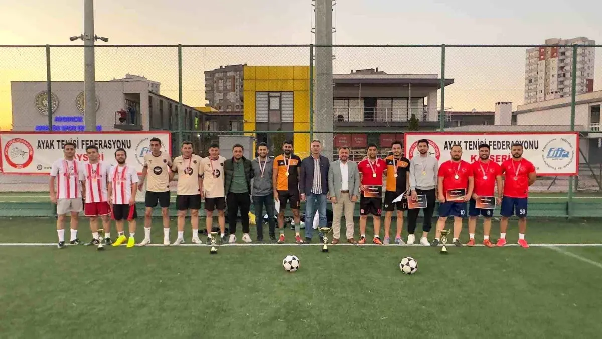 Kayseri'de Kamu Spor Oyunları'nda Şampiyonlar Belli Oldu