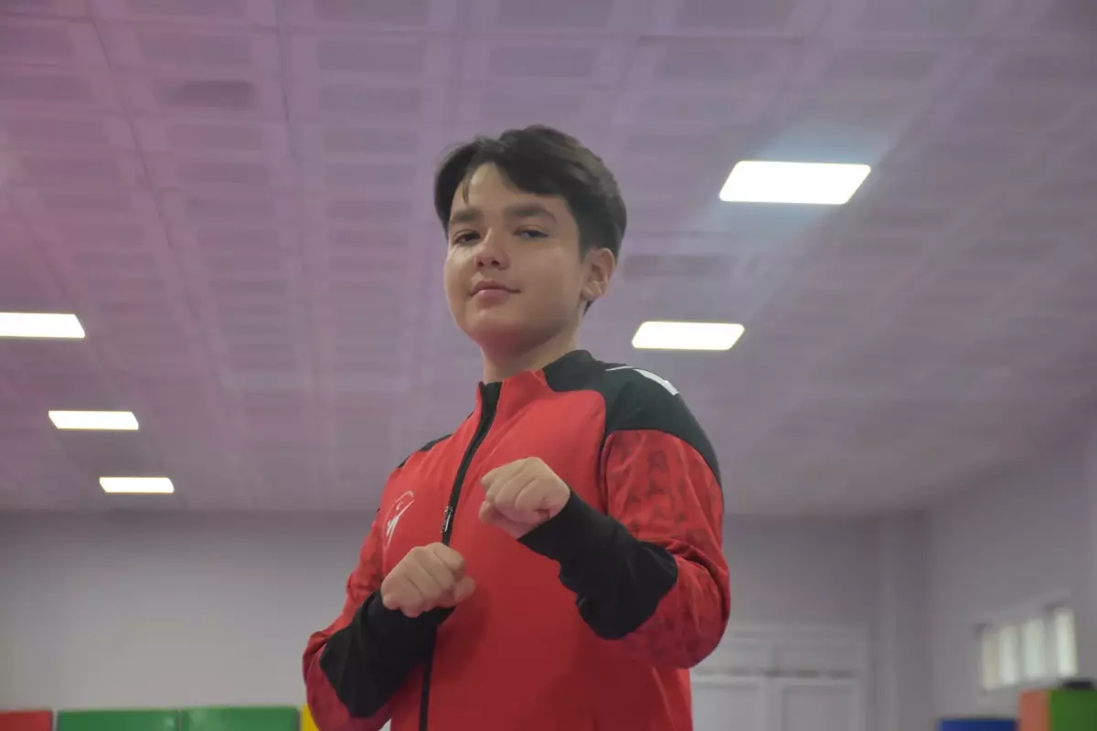 Avrupa Şampiyonu Tekvandocu Ali Kaan Meşe, Dünya Şampiyonluğu Hedefliyor