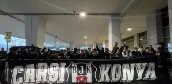 Beşiktaş, TÜMOSAN Konyaspor Maçına Hazırlanmak Üzere Konya'ya Geldi