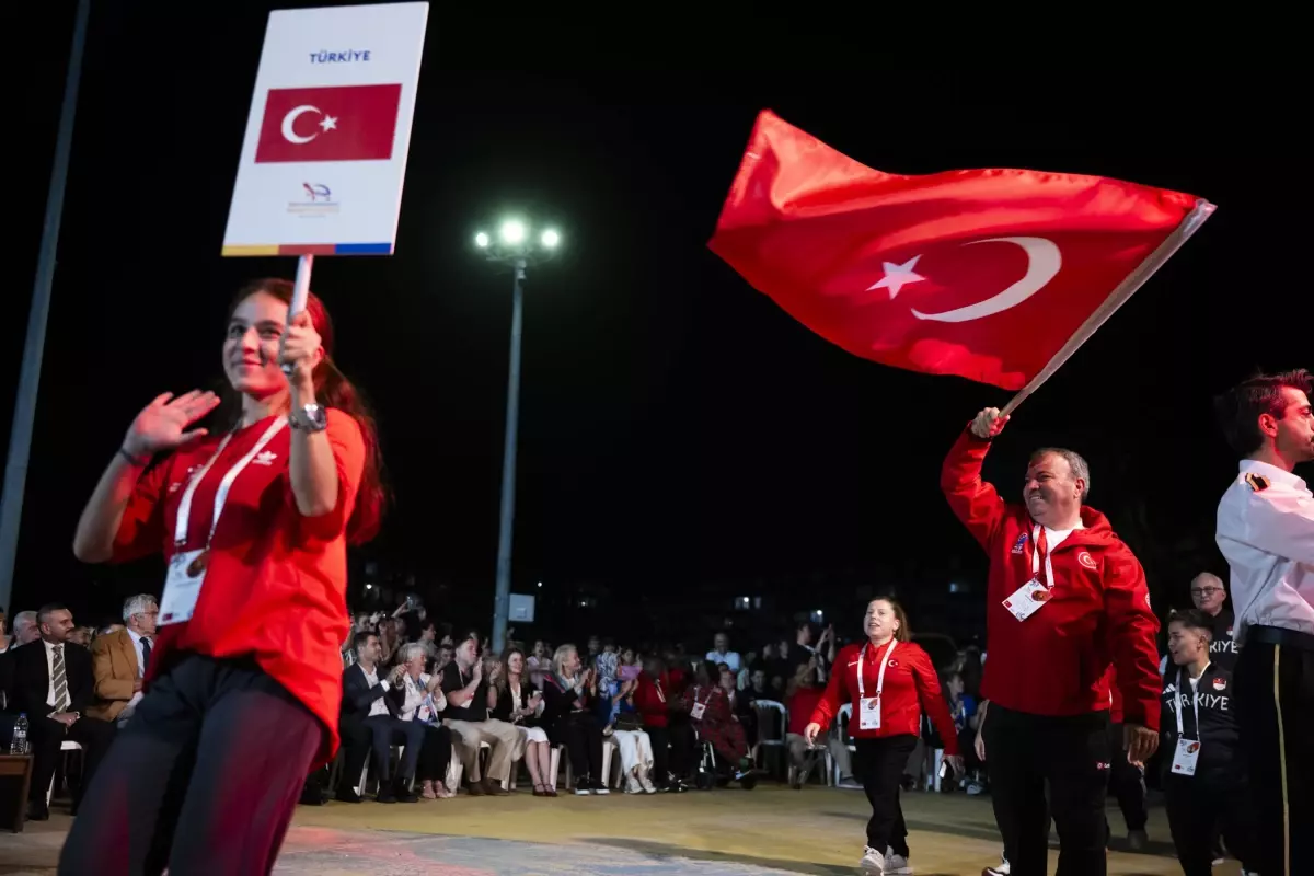 Mersin'de 2025 Dünya Bedensel Engelliler Plaj Oyunları Açılış Töreni Gerçekleşti