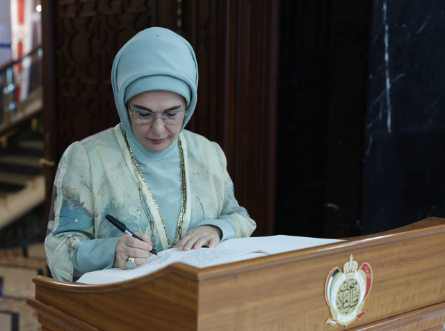 Emine Erdoğan visited the Al Salam Palace Museum in Kuwait