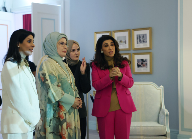 Emine Erdoğan visited the Al Salam Palace Museum in Kuwait