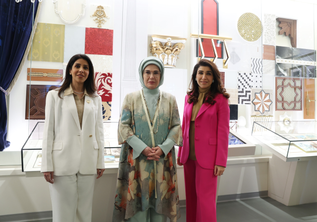 Emine Erdoğan visited the Al Salam Palace Museum in Kuwait