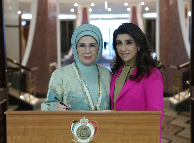 Emine Erdoğan visited the Al Salam Palace Museum in Kuwait