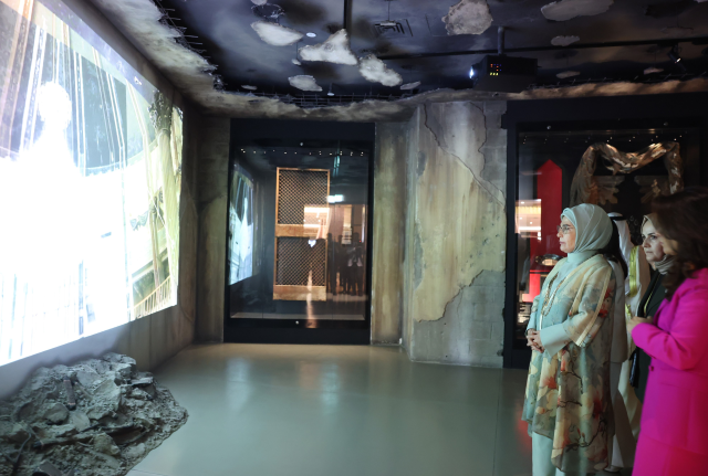 Emine Erdoğan visited the Al Salam Palace Museum in Kuwait