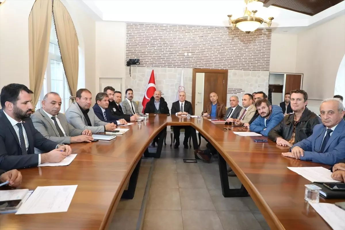 Eskişehir'de Tarım Arazileri Tespiti İçin Toplantı Yapıldı