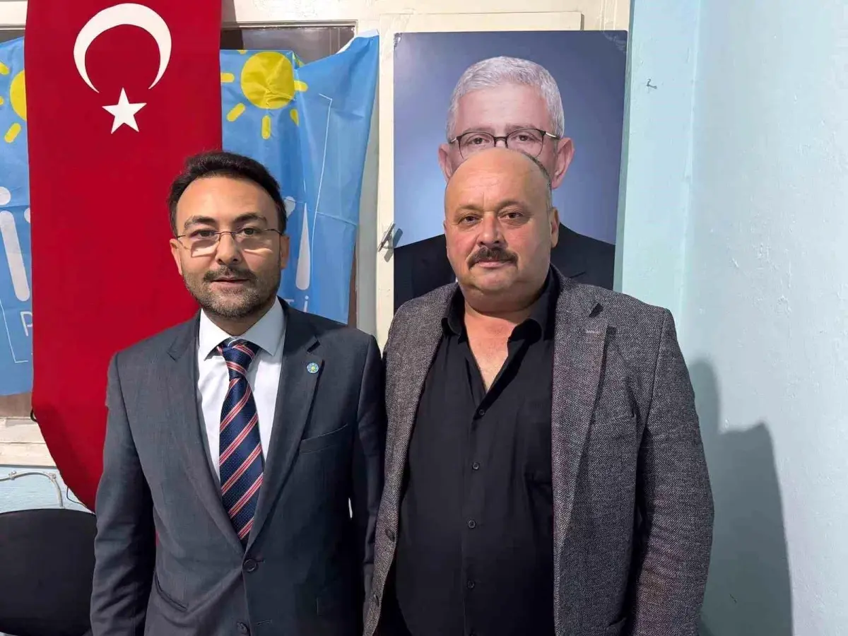 Ahmet Aktan, İYİ Parti Sarıgöl İlçe Başkanlığına Yeniden Seçildi
