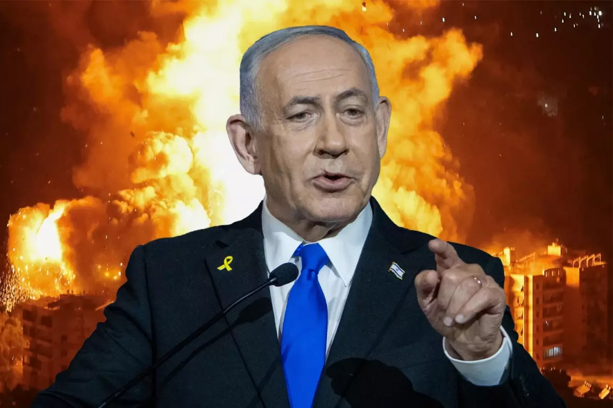 Netanyahu: Pazar günü Gazze'ye 153 ton bomba atıldı