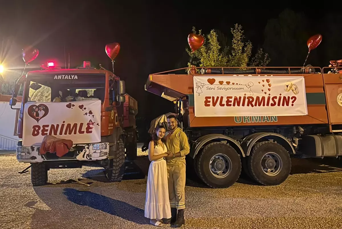 Orman İşçisinden Romantik Evlilik Teklifi