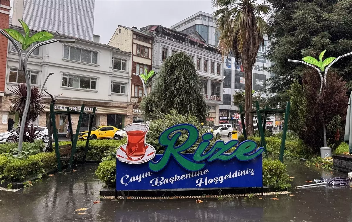 Rize'de Eylül ayında rekordaki yağış: 355 kg