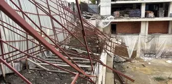 Samsun'da İstinat Duvarı Çökme Tehlikesi Nedeniyle Cadde Kapandı