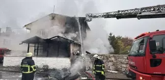 Sivas'ta 2 Katlı Binada Yangın: 1 Gözaltı