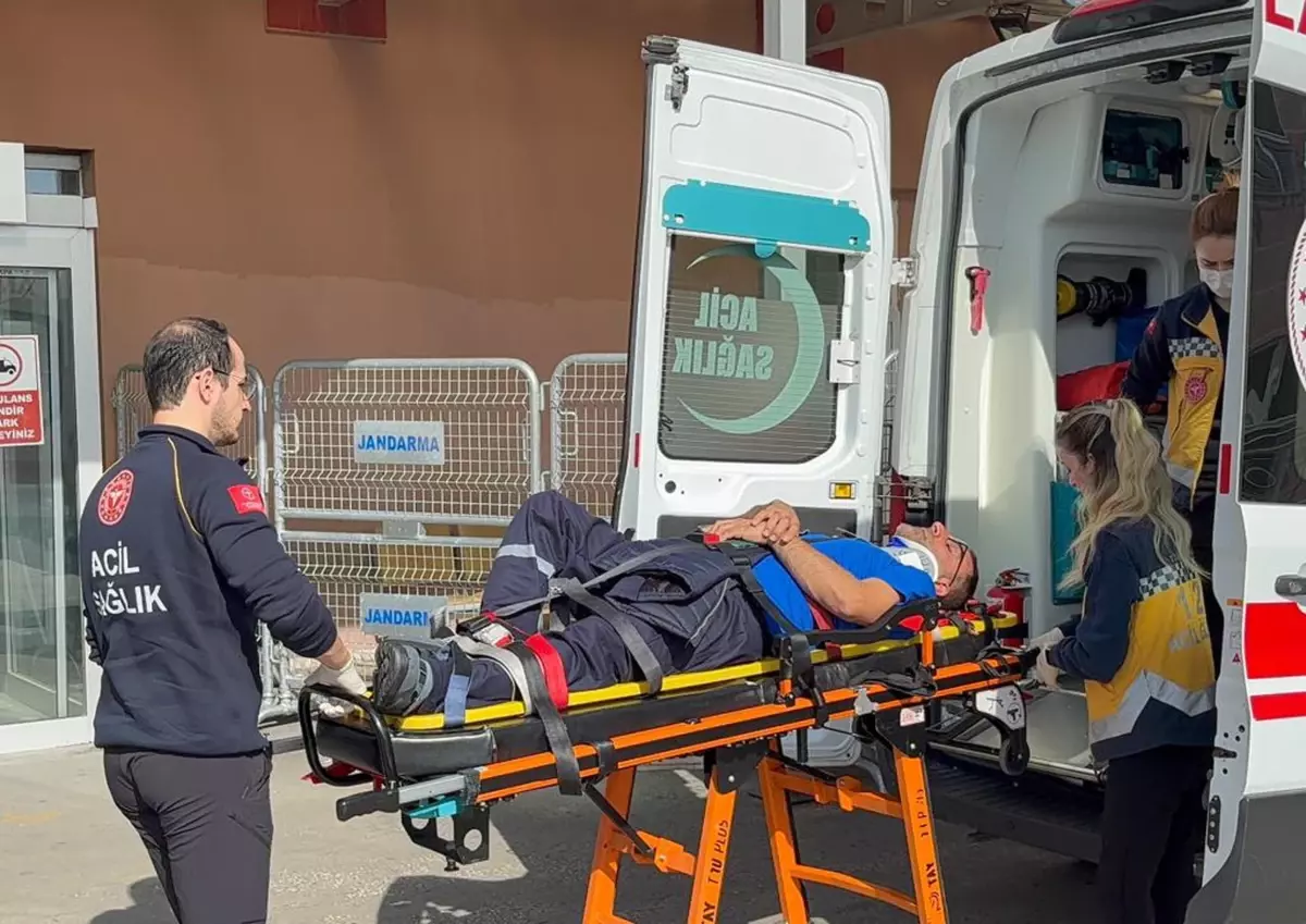 Tekirdağ'da İki Ayrı İş Kazası: İki İşçi Hastaneye Kaldırıldı