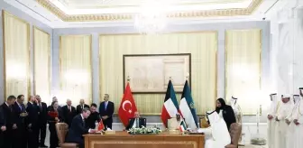 Türkiye ile Kuveyt arasında 4 anlaşma imzalandı