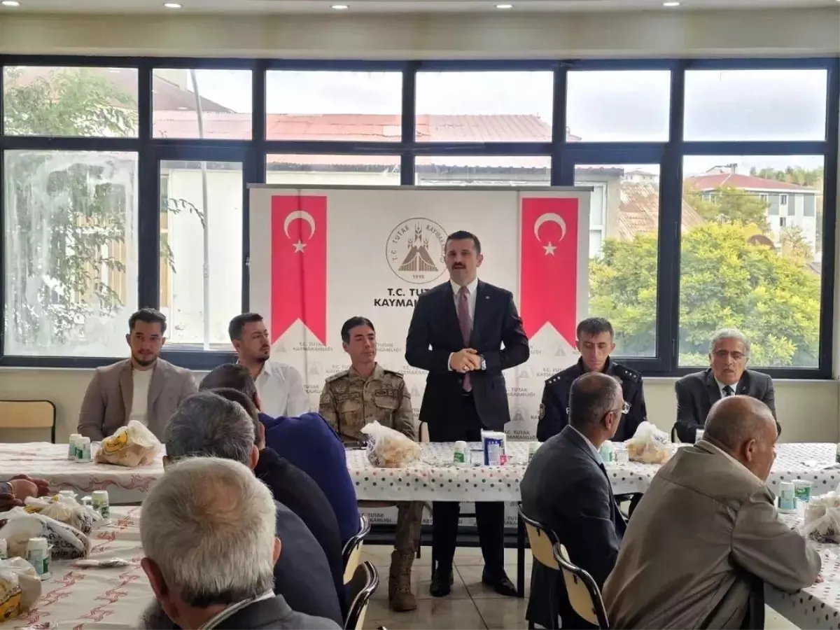 Tutak'ta Muhtarlar Günü Kutlandı