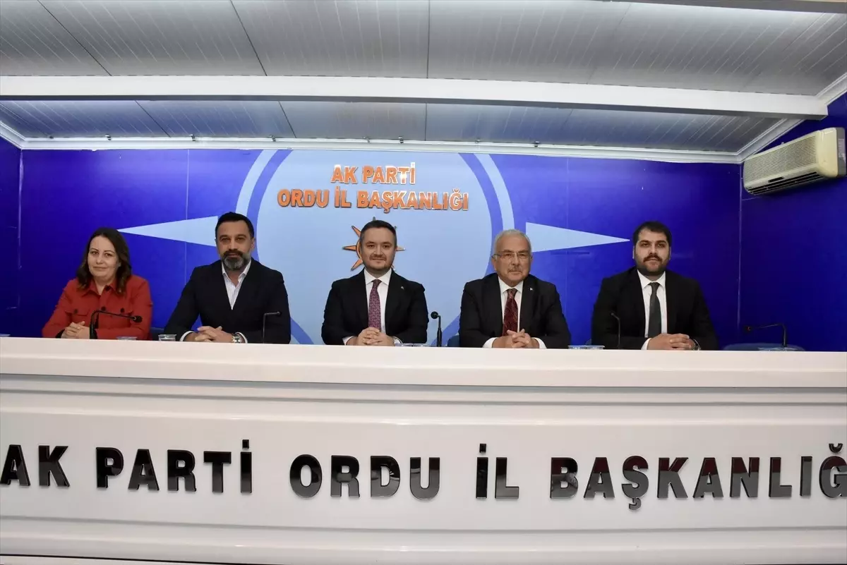 AK Parti Ordu İl Başkanlığına Samet Özdemir Atandı